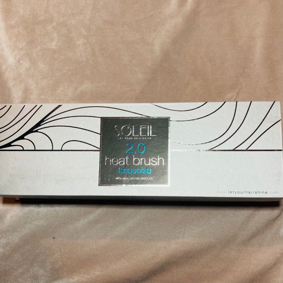 SOLEIL HAIR Heat Brush 2.0 Turquoise NIB! $350 - Picture 7 of 13